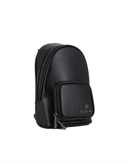 Foto 2 | Pechera One Strap Boroni Negro con Correa Ajustable