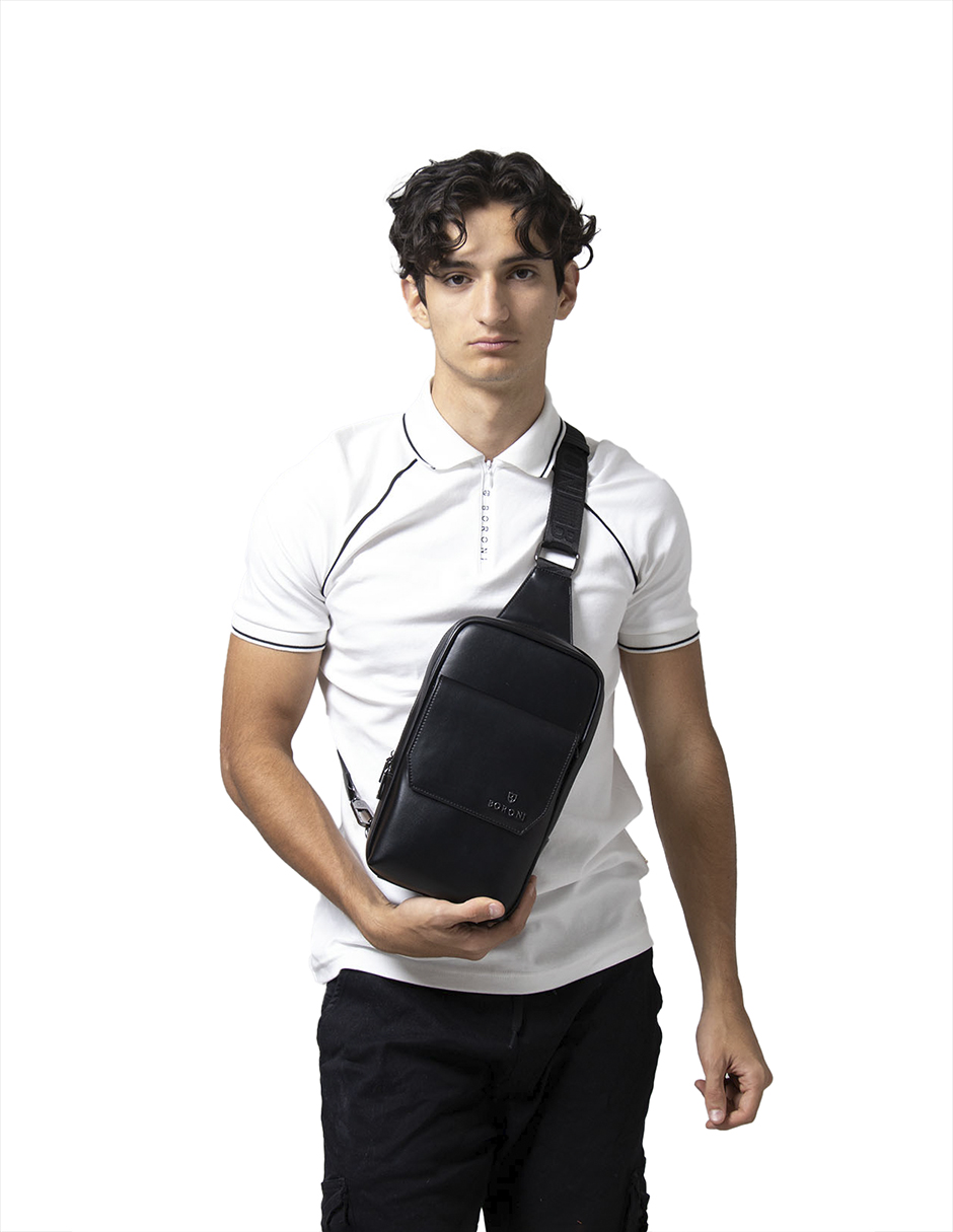 Foto 5 pulgar | Pechera One Strap Boroni con Correa Ajustable