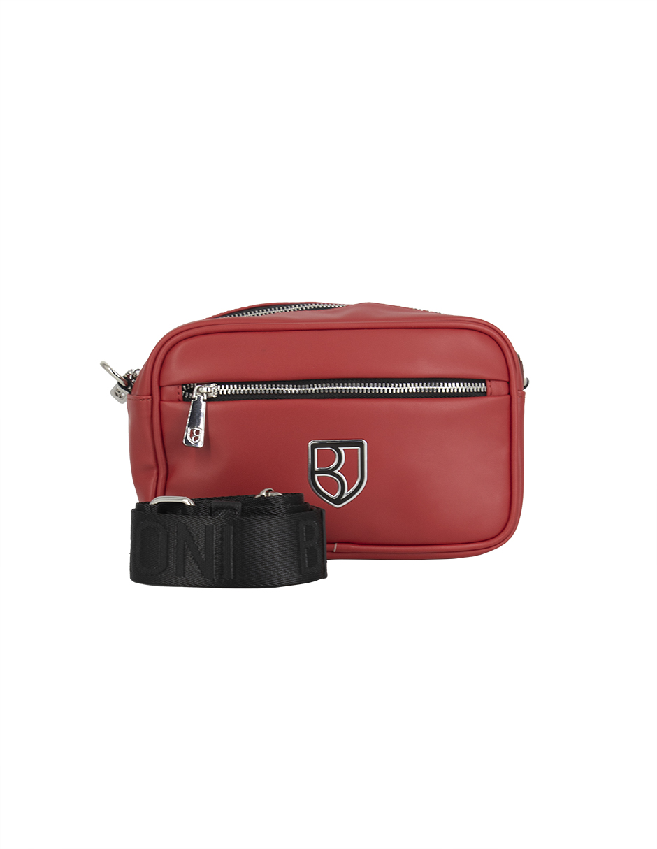 Foto 2 pulgar | Bandolera Crossbody Boroni Rojo Con Correa Ajustable