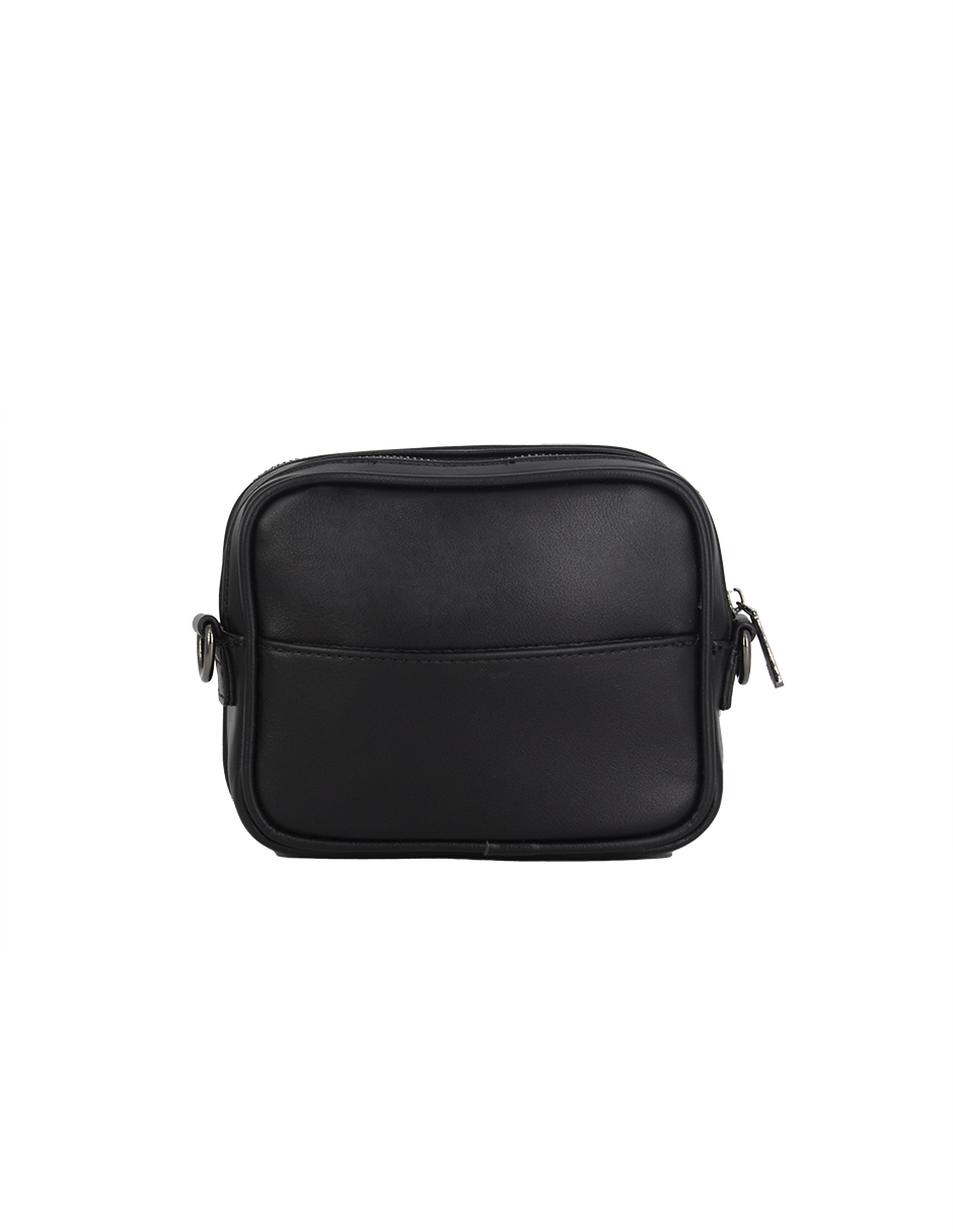 Foto 4 pulgar | Bandolera Boroni Negro con Correa Ajustable