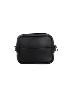 Foto 3 | Bandolera Boroni Negro con Correa Ajustable