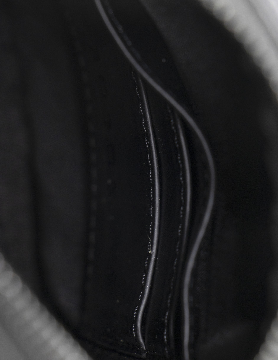 Foto 6 | Bandolera Boroni Negro con Correa Ajustable