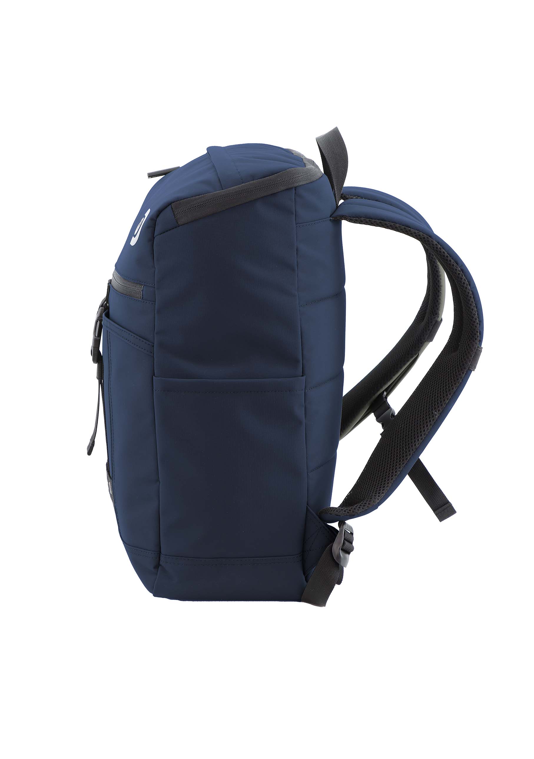 Foto 4 pulgar | Mochila Mod. Shield Top Zip Open  Color Azul