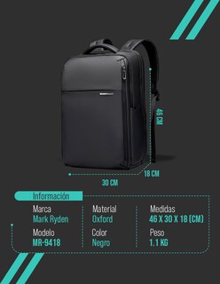 Foto 5 | Mochila Mark Ryden Negra
