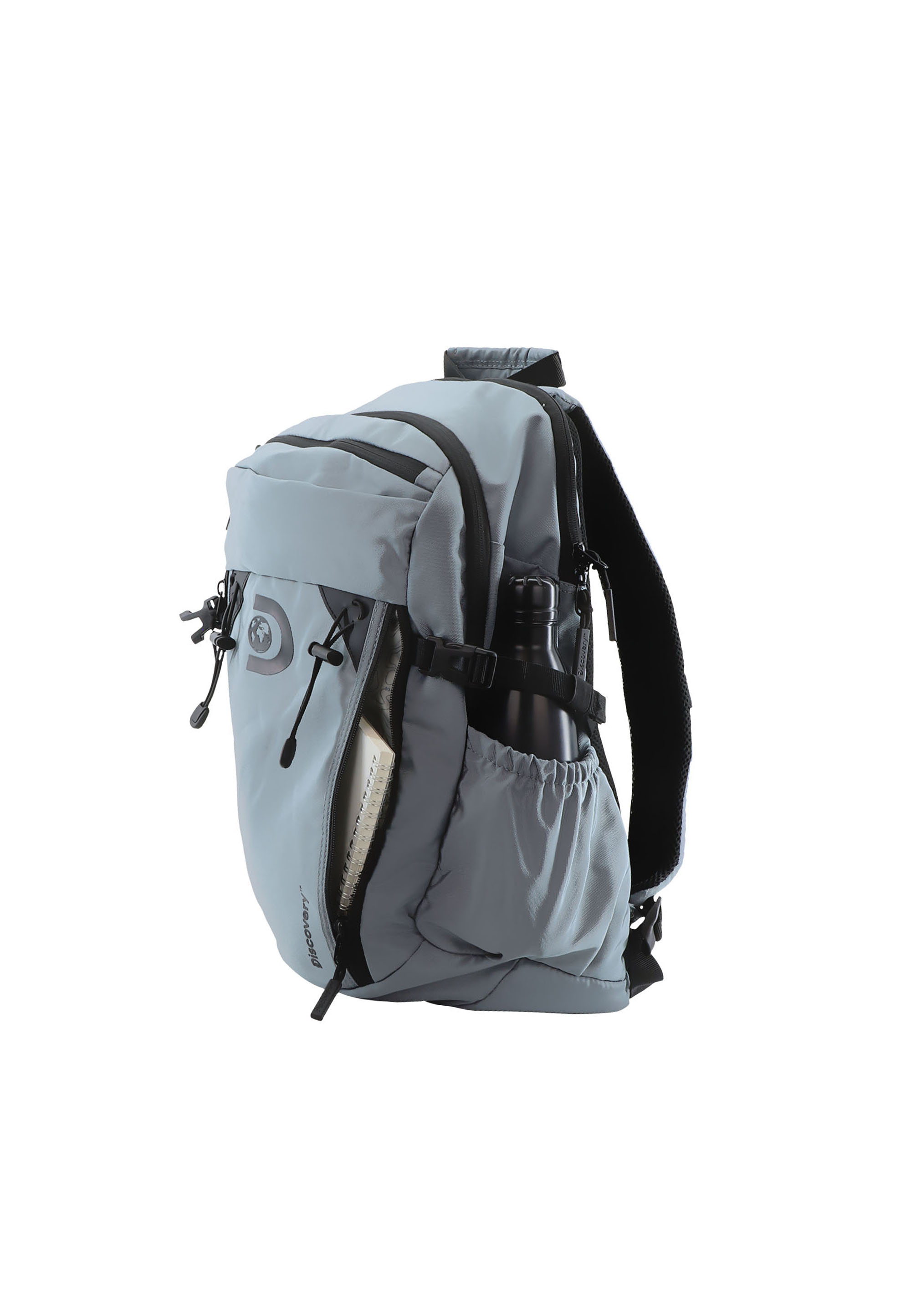 Foto 8 pulgar | Mochila Discovery Gris
