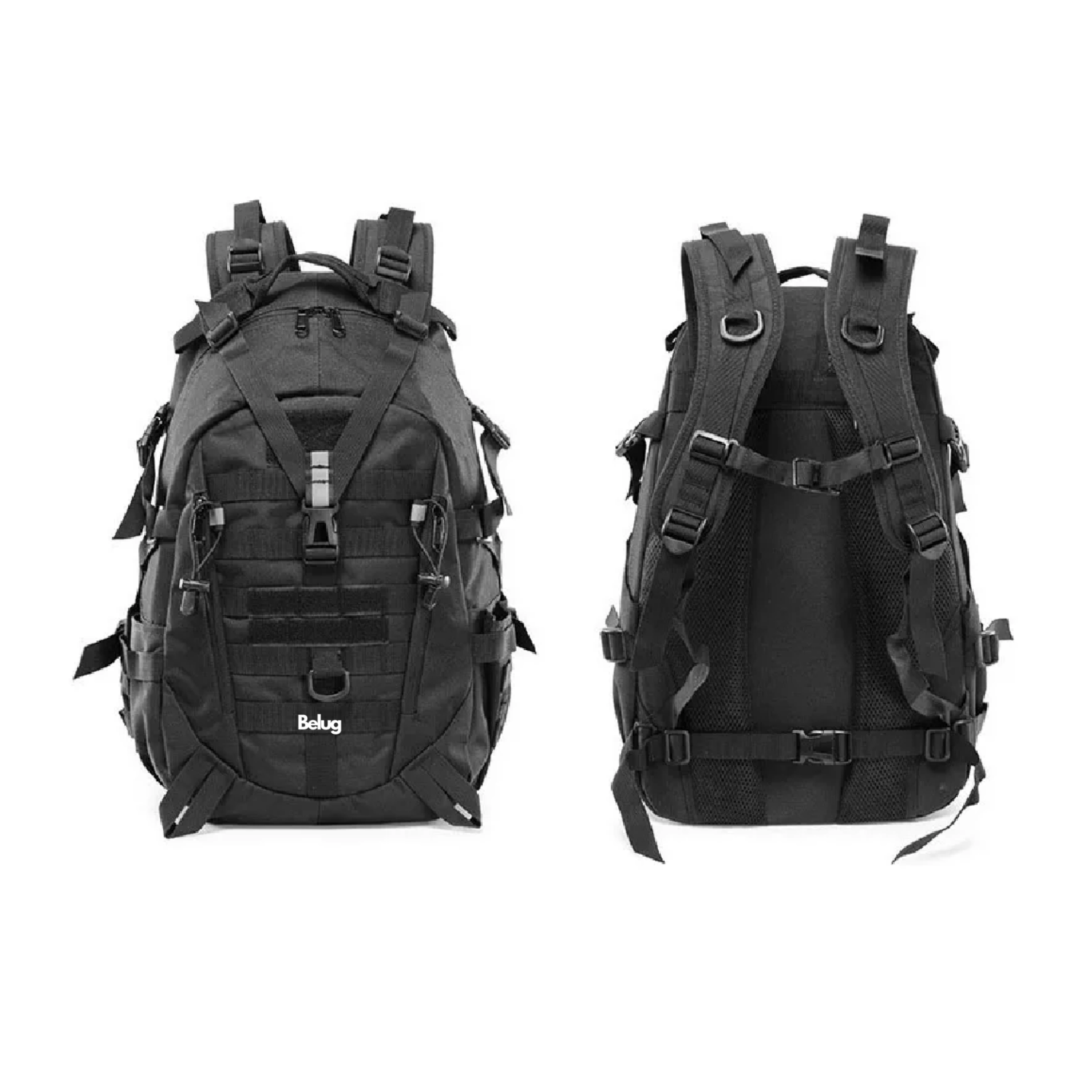 Foto 5 pulgar | Mochila Táctica De Cámping Impermeable Gran Capacidad 45l, Belug Negro