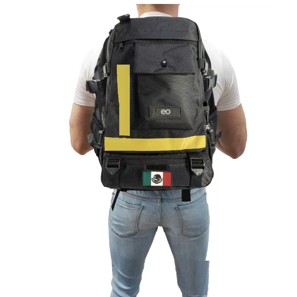Foto 3 pulgar | Mochila Deportiva Ligera Multiusos Eo Safe Imports Esi-8393-1 Negro