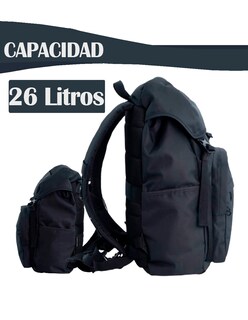 Foto 3 | Mochila Downtown Discovery Con Cubierta Color Negro