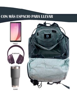 Foto 4 | Mochila Downtown Discovery Con Cubierta Color Negro
