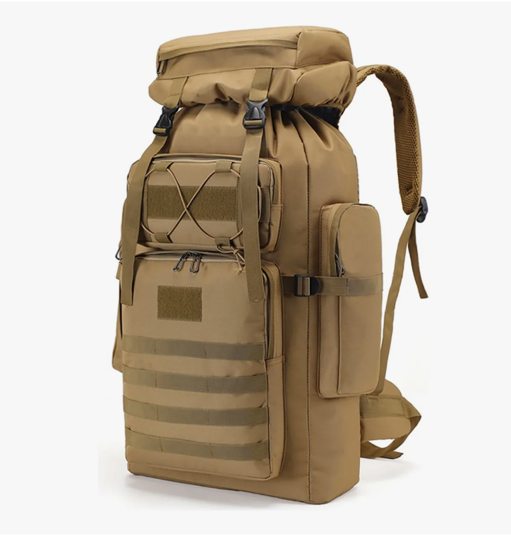 Mochila Xtellar Táctica Militar 80l Campismo Senderismo Multifuncion