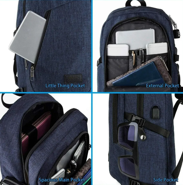 Foto 5 pulgar | Mochila Xtellar para Laptop Impermeable