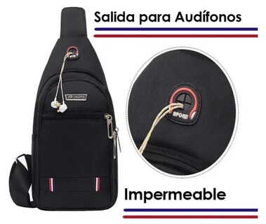 Foto 2 | Mariconera Xtellar Impermeable Negro