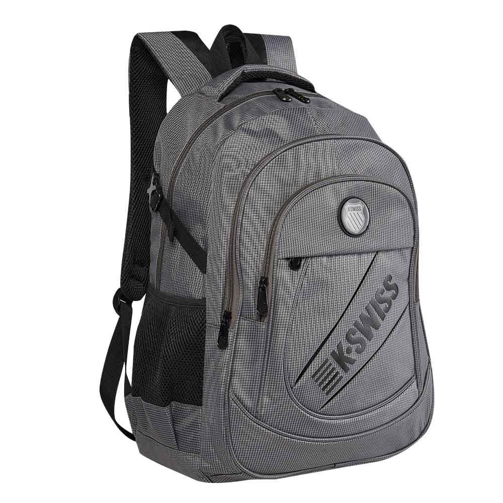 Foto 3 pulgar | Mochila Kswiss Gris
