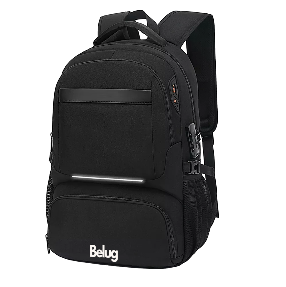 Foto 2 pulgar | Mochila De Almuerzo Antirrobo Impermeable A Portátil 15,6i  Belug Color Negro