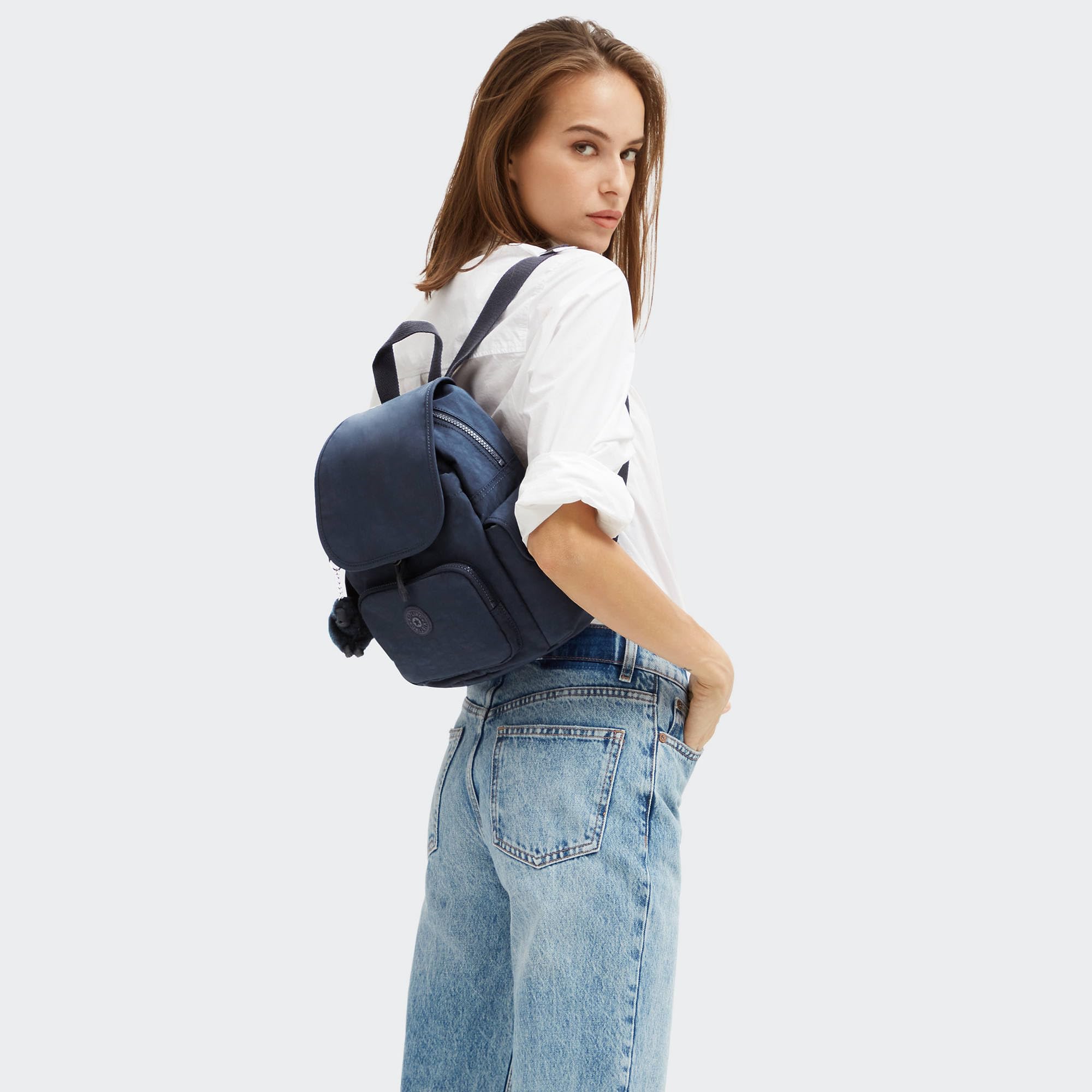 Foto 6 pulgar | Mochila Kipling City Pack Mini Ligera Para Mujer - Venta Internacional.