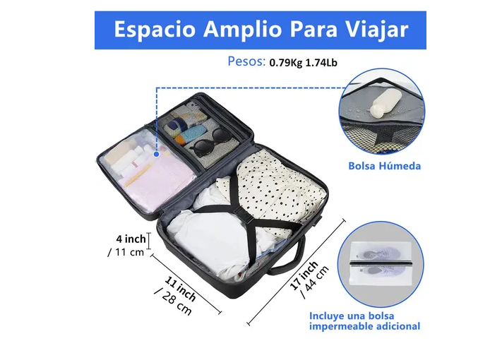 Foto 3 pulgar | Mochila para Laptop Xtellar 15.6 Pulgadas Negro