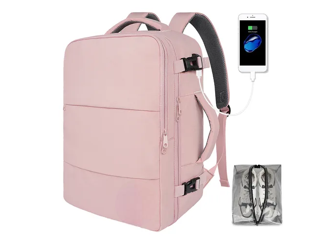 Foto 2 pulgar | Mochila para Laptop Xtellar 15.6 Pulgadas Rosa