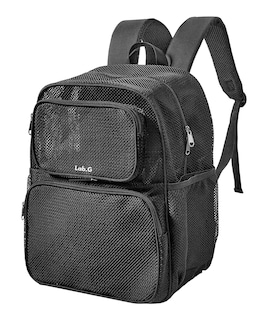 Foto 1 | Mochila De Viaje De Malla Resistente Negro