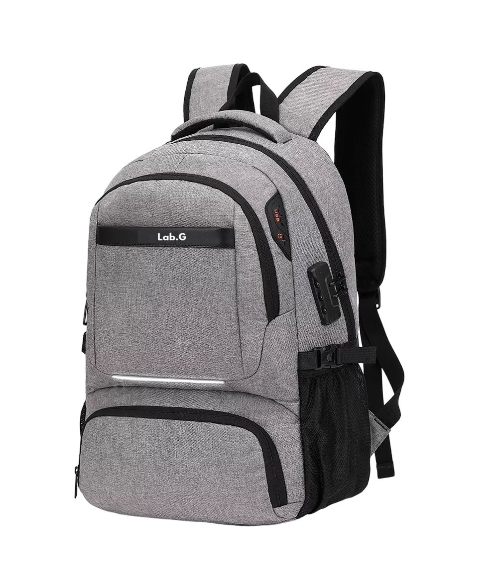 Foto 2 pulgar | Mochila Lab.G Gris