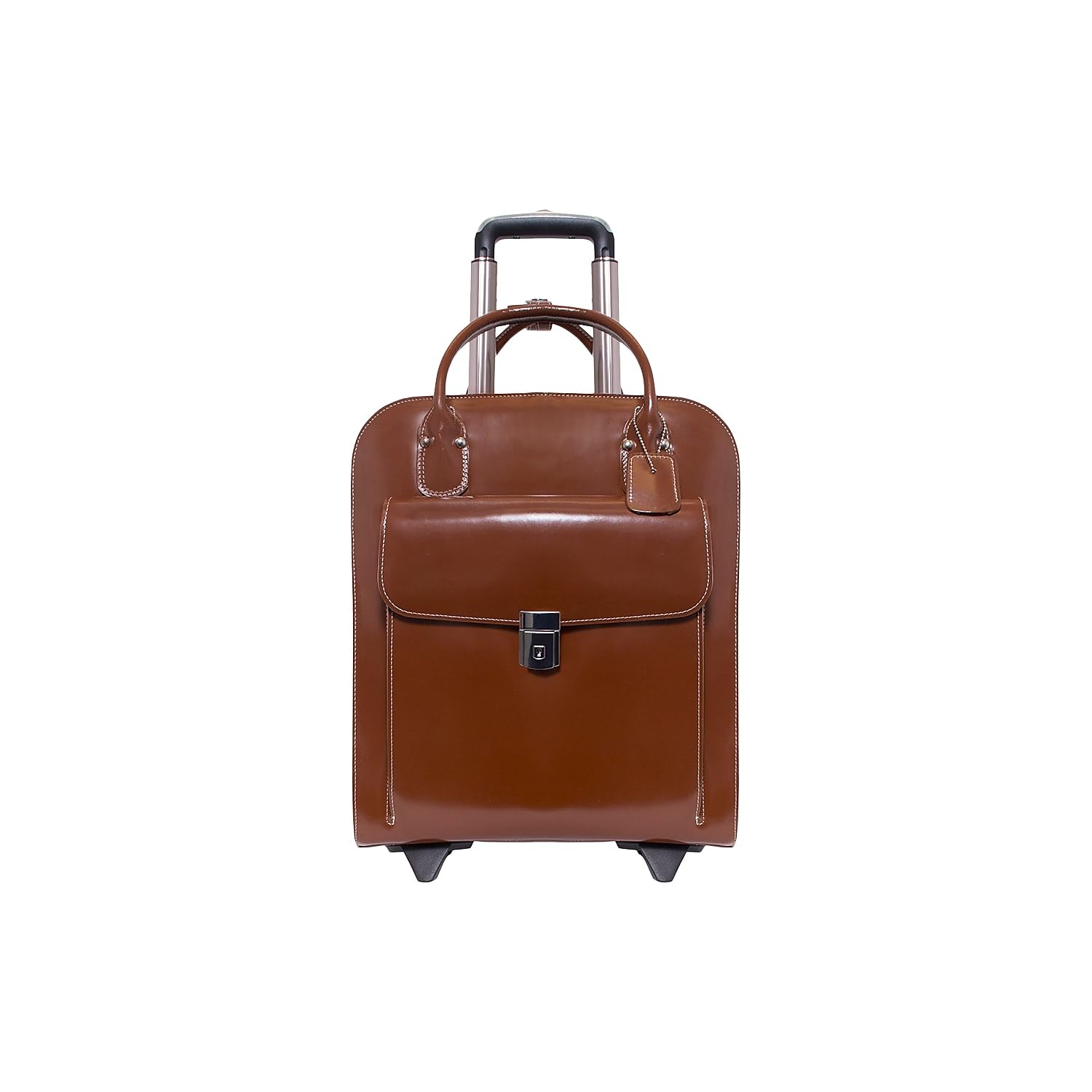 Foto 2 | Maletín Para Portátil Mcklein Uptown 15 De Piel Con Ruedas, Color Marrón - Venta Internacional.