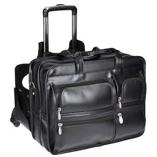 Foto 2 | Maletín Para Portátil Mcklein Clinton De 17 Pulgadas De Nailon Con Ruedas, Color Negro - Venta Internacional.