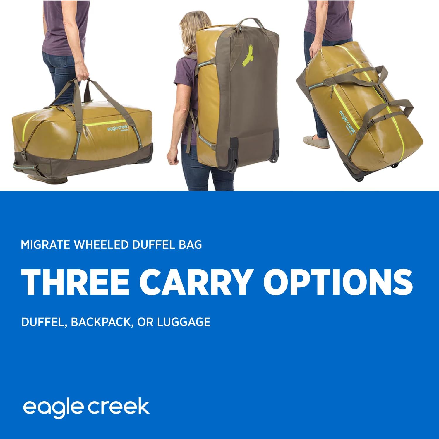 Foto 7 pulgar | Bolsa De Viaje Con Ruedas Eagle Creek Migrate 110 L Rush Blue - Venta Internacional.