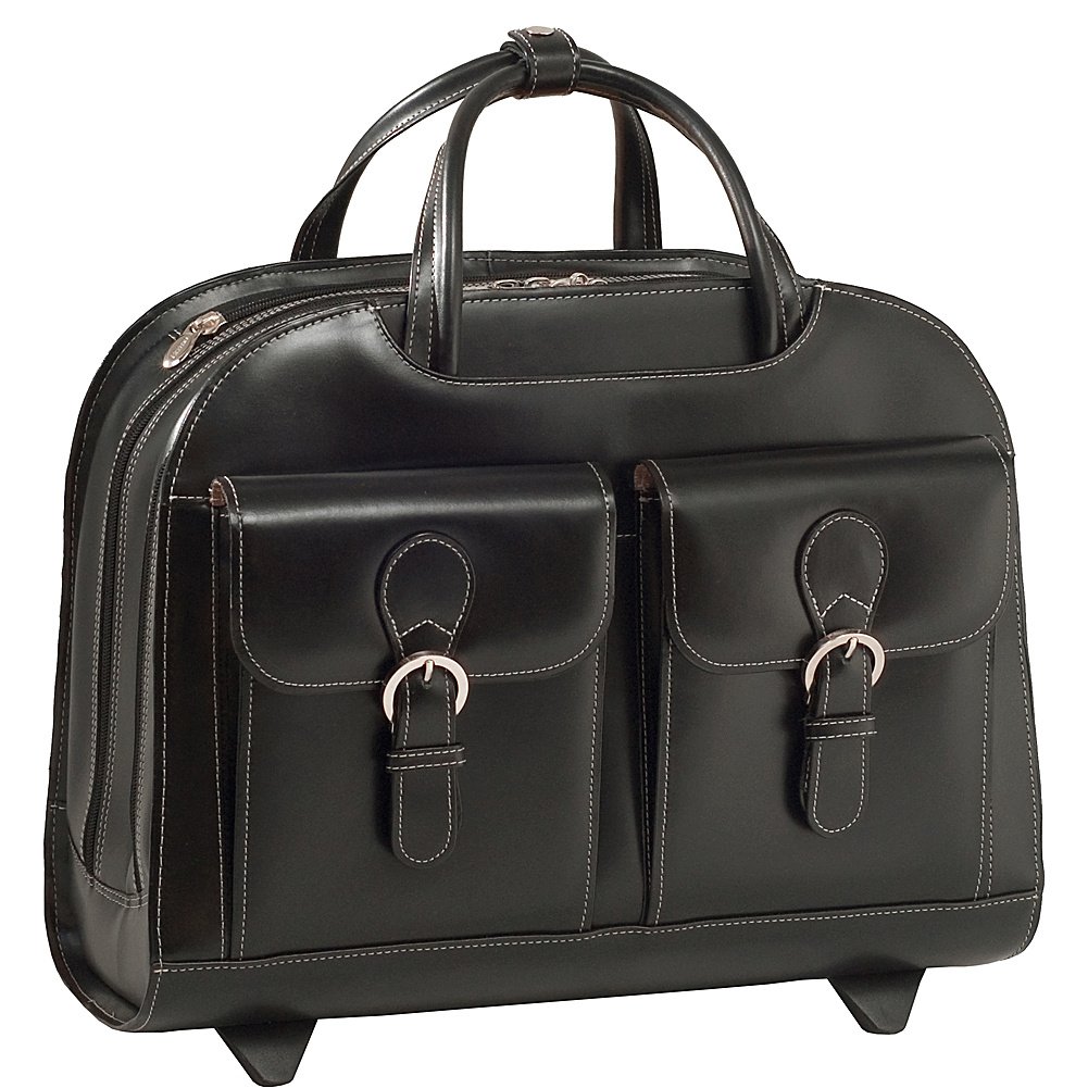 Foto 4 | Maletín Para Portátil Mcklein Davis De Piel De 15 Pulgadas Con Ruedas, Color Marrón - Venta Internacional.