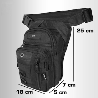 Foto 2 | Piernera Táctica Amplia Multi-compartimentos Eo Safe Imports Esi-18946 Negro