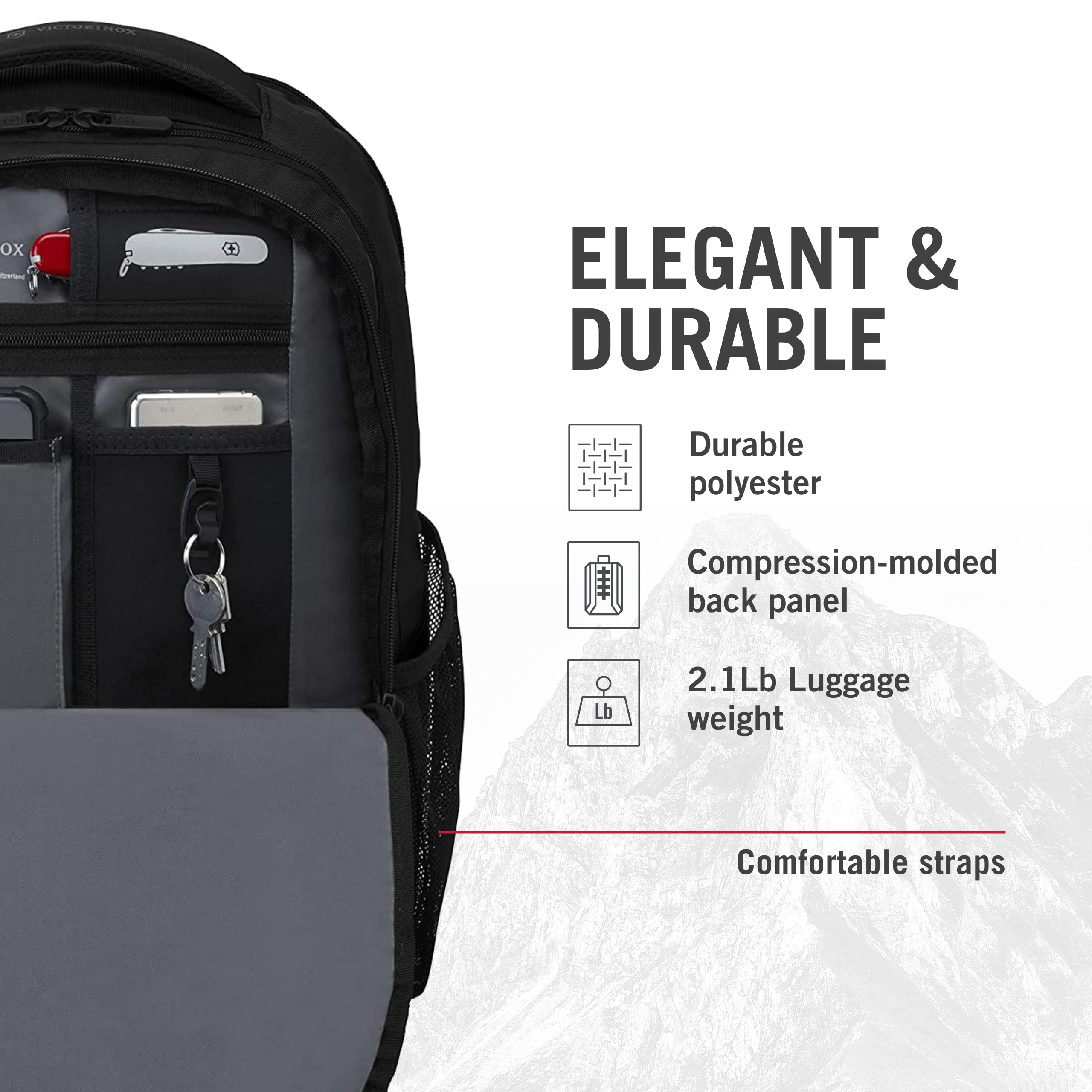 Foto 4 pulgar | Mochila Victorinox Vx Sport Evo Daypack 32l Con Airflow Negra - Venta Internacional.
