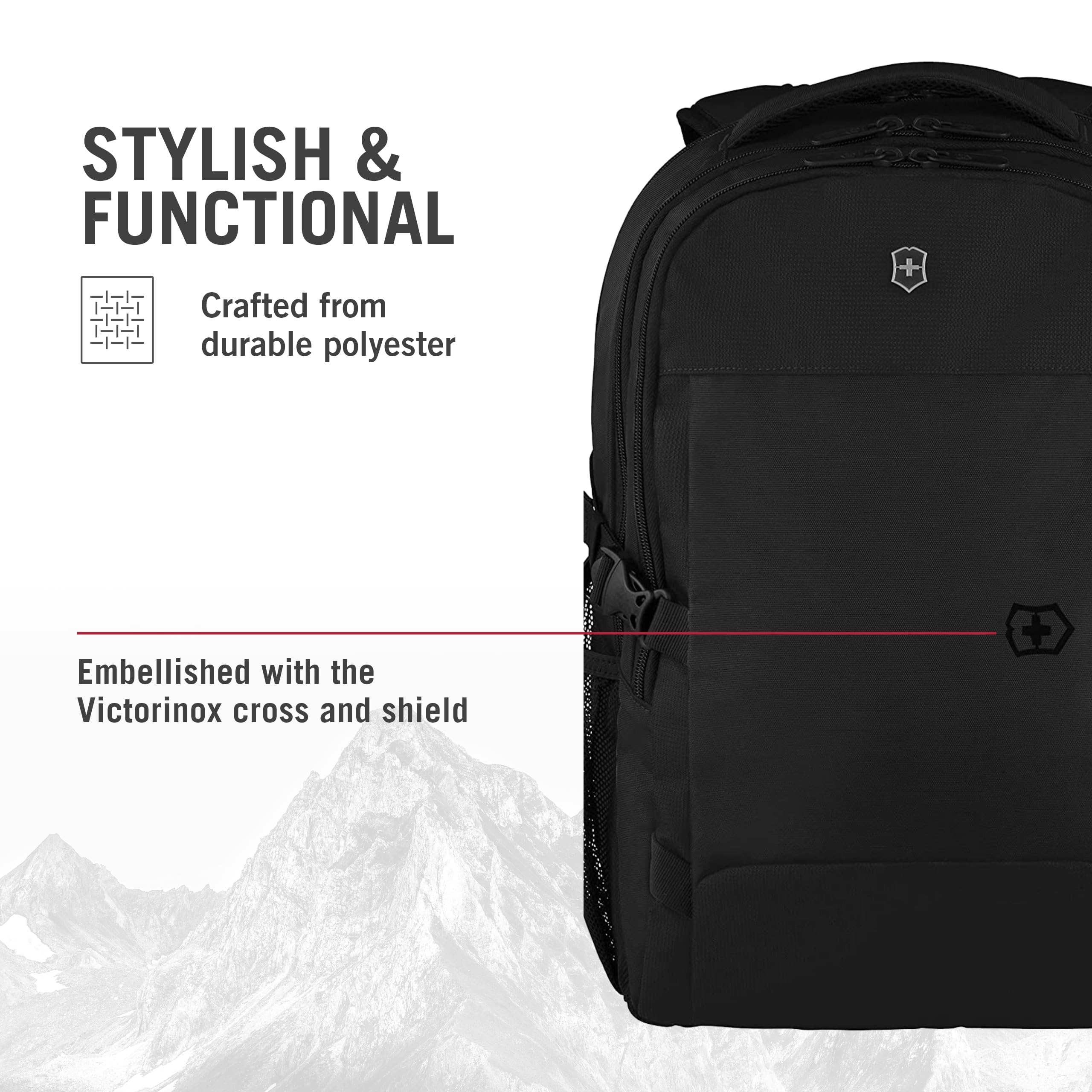 Foto 5 pulgar | Mochila Victorinox Vx Sport Evo Daypack 32l Con Airflow Negra - Venta Internacional.