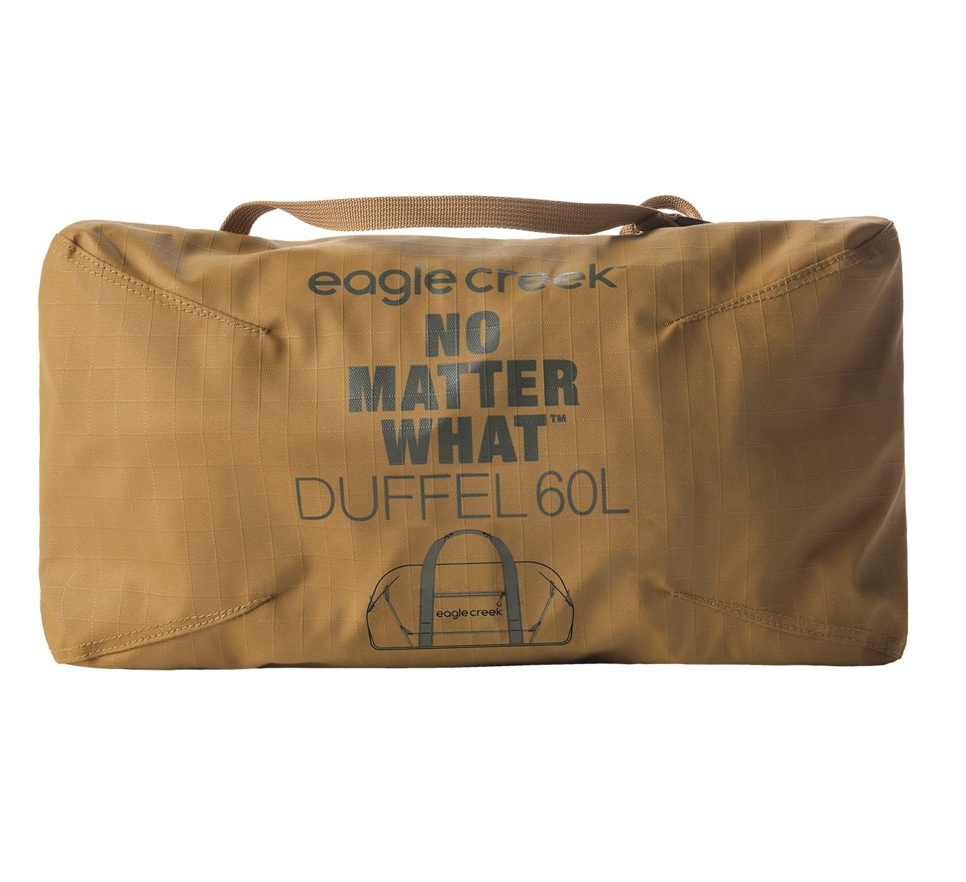 Foto 6 pulgar | Bolsa De Lona Eagle Creek No Matter What, 60 L, Color Marrón Safari - Venta Internacional.