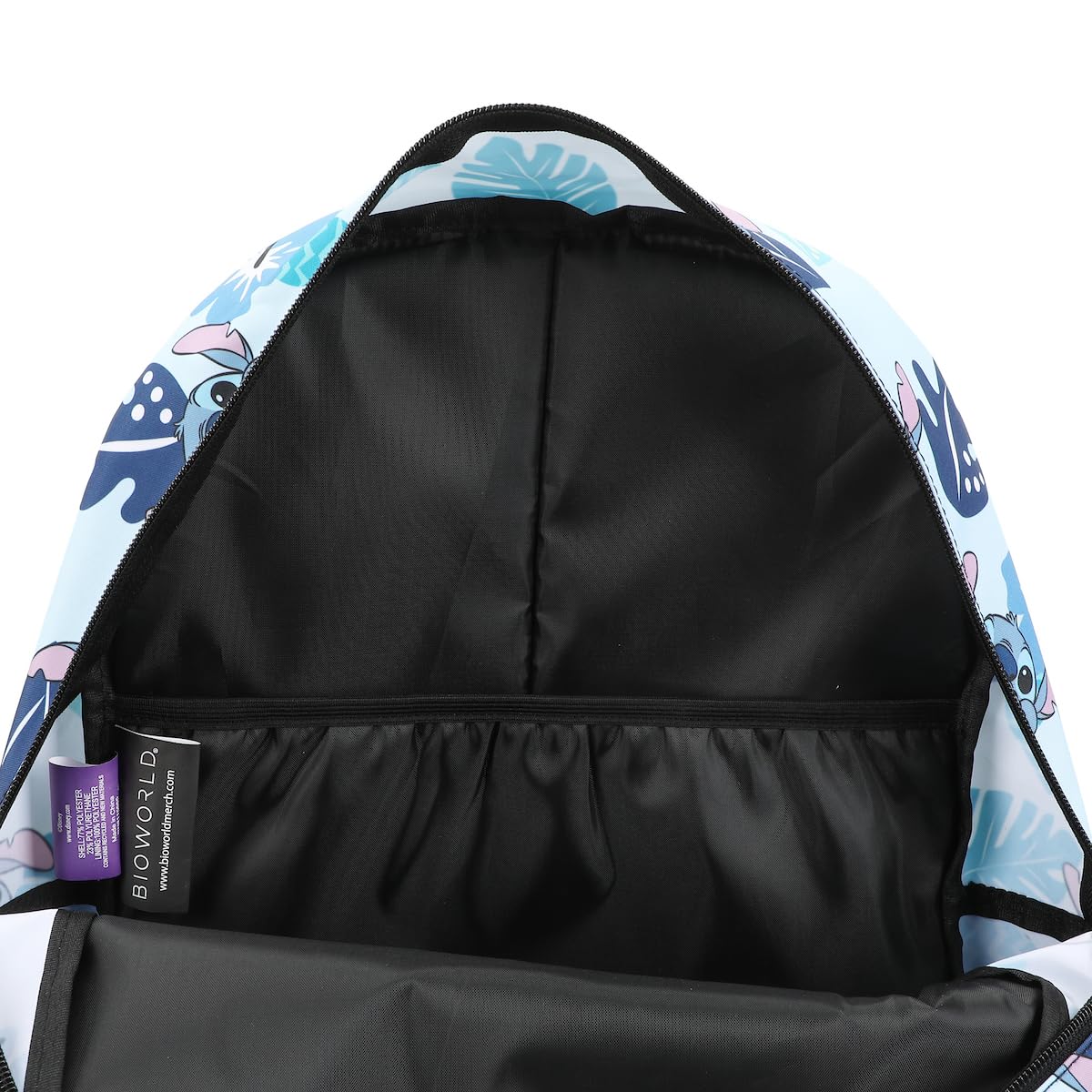 Foto 6 | Mochila Bioworld Disney Stitch 3d Character 43 Cm - Venta Internacional.