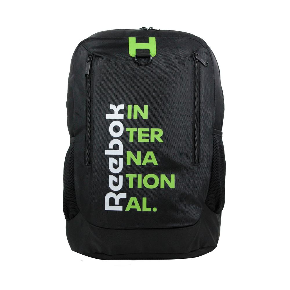 Foto 2 pulgar | Mochila Reebok Bp0206 Black/green Negro