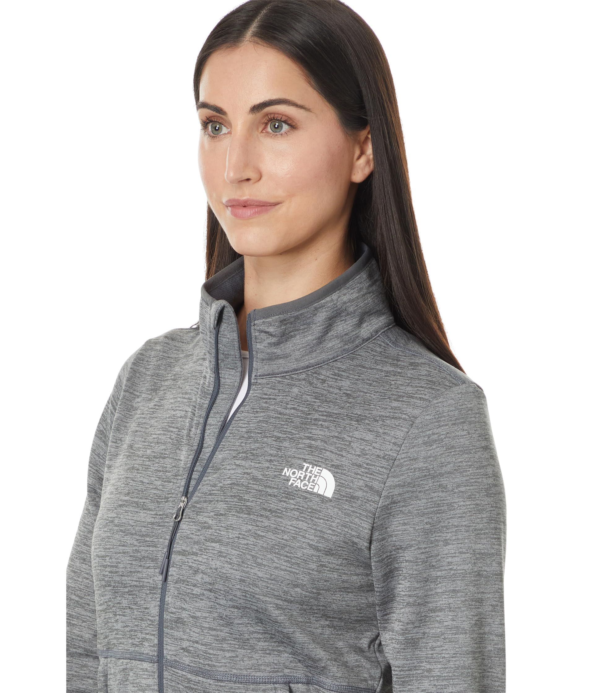 Foto 3 pulgar | Sudadera The North Face Canyonlands Con Cierre Completo Para Mujer - Venta Internacional.