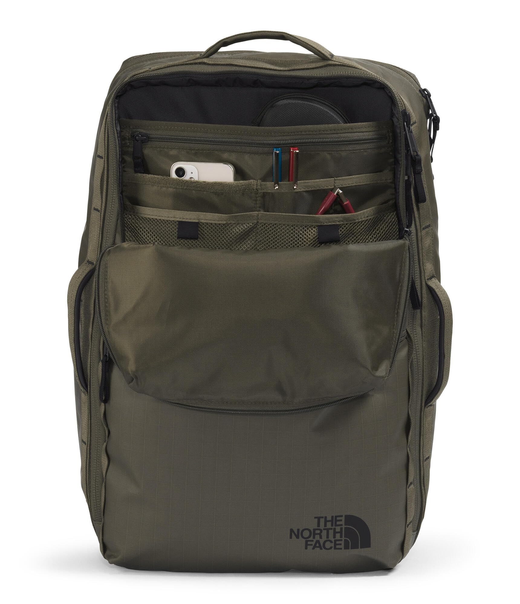 Foto 6 pulgar | Paquete De Viaje The North Face Base Camp Voyager 35l - Verde/negro - Venta Internacional.