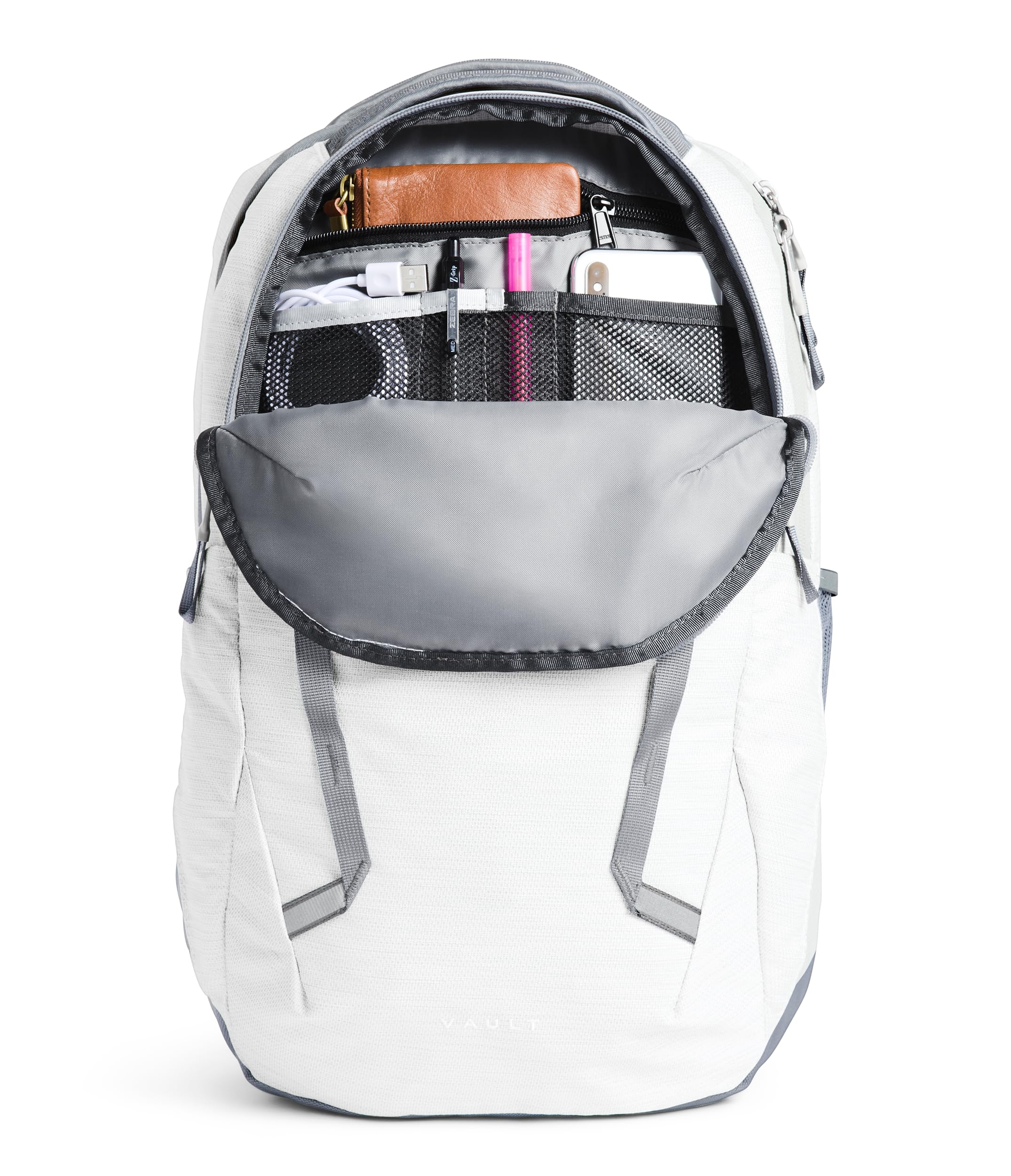 Foto 5 pulgar | Mochila The North Face Vault Everyday Laptop 26l - Blanca - Venta Internacional.