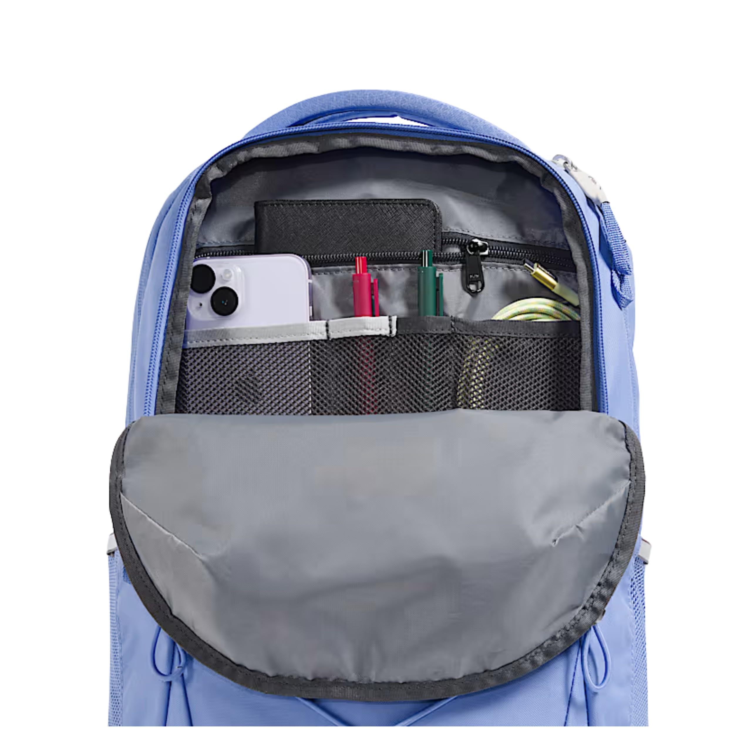 Foto 3 | Mochila The North Face Jester Luxe Virtual Azul/plateada Para Mujer - Venta Internacional.