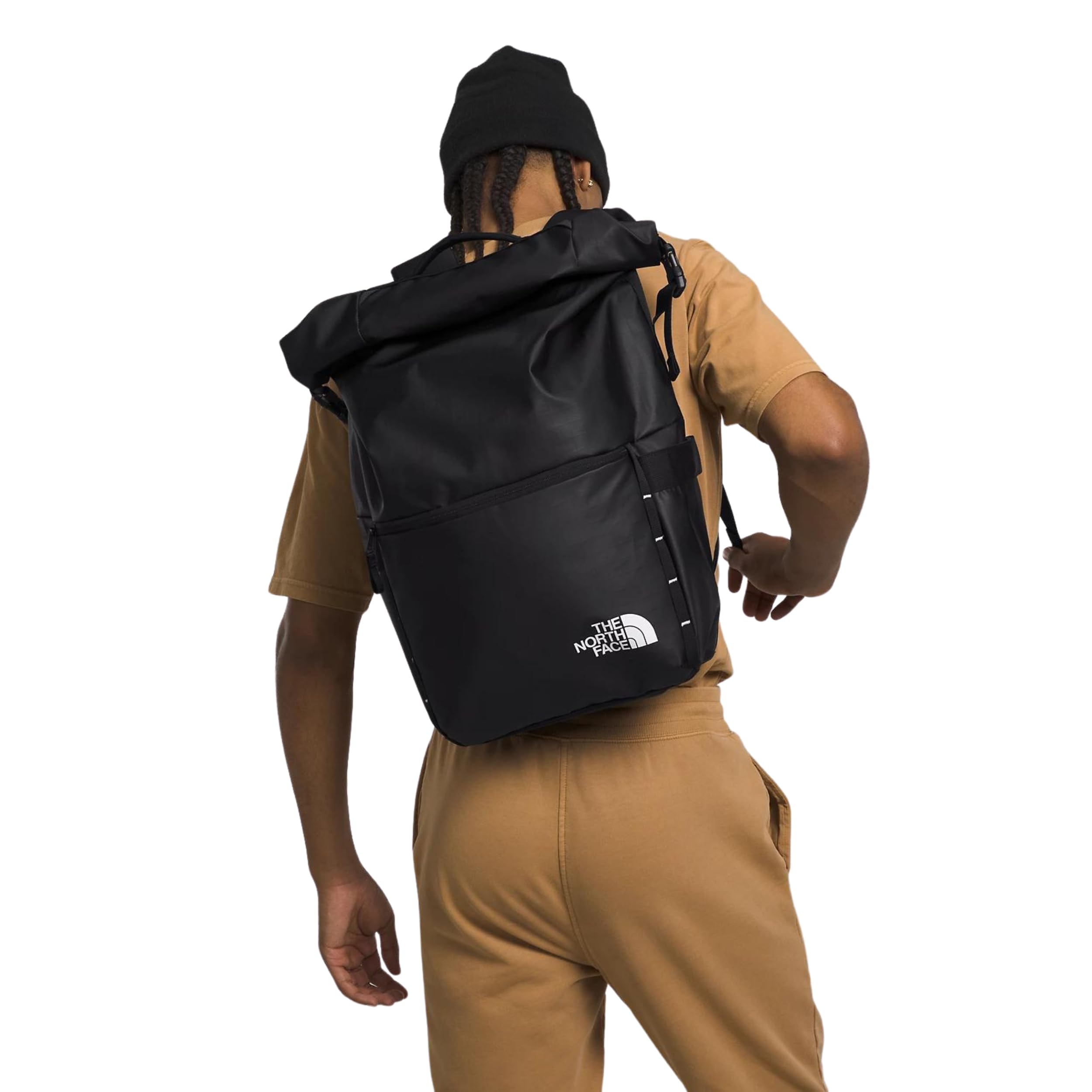 Foto 5 pulgar | Mochila The North Face Base Camp Voyager Con Capucha Enrollable - Venta Internacional.