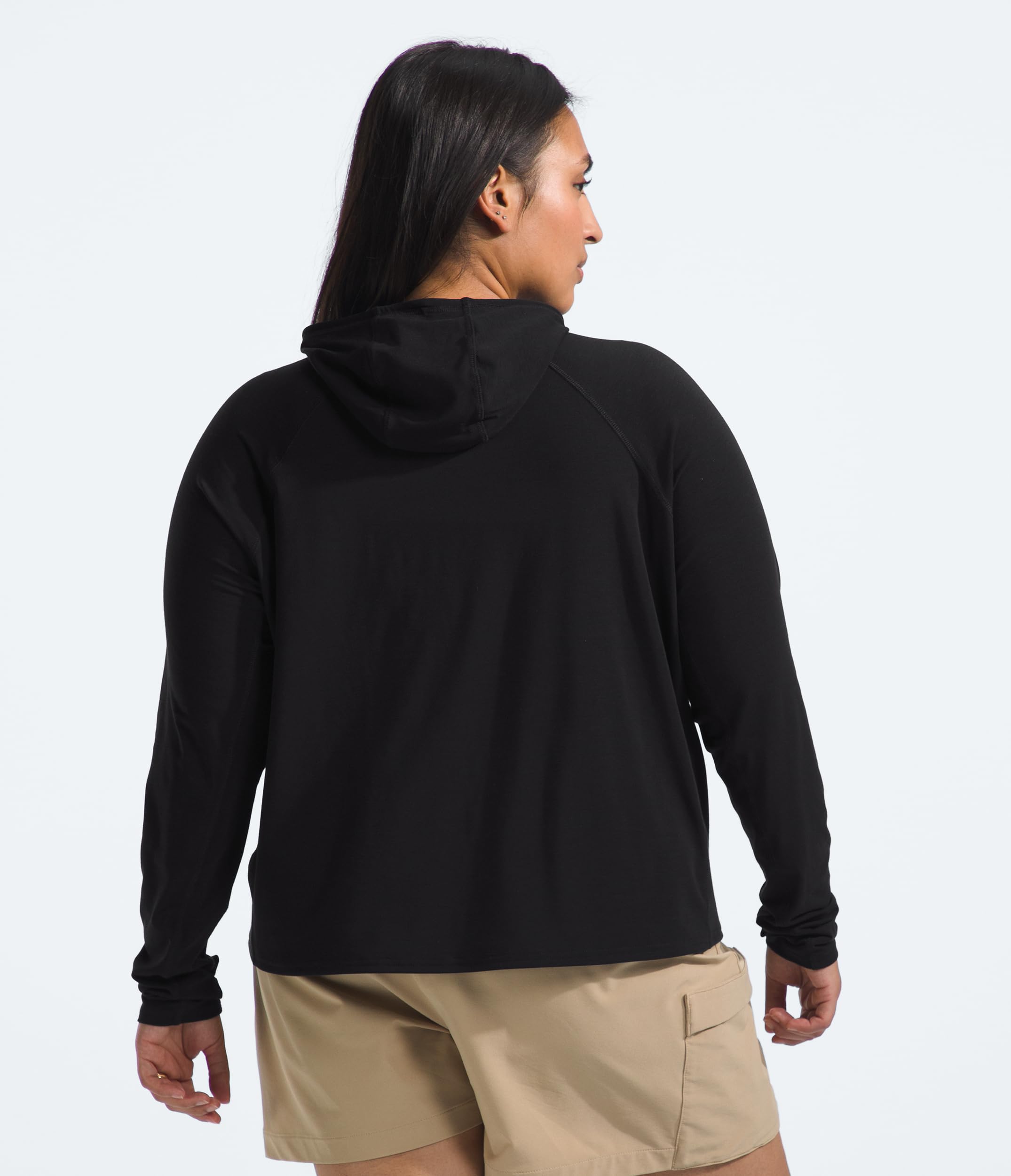 Foto 4 pulgar | Sudadera Con Capucha The North Face Adventure Sun Para Mujer Tnf Negra, Talla S - Venta Internacional.