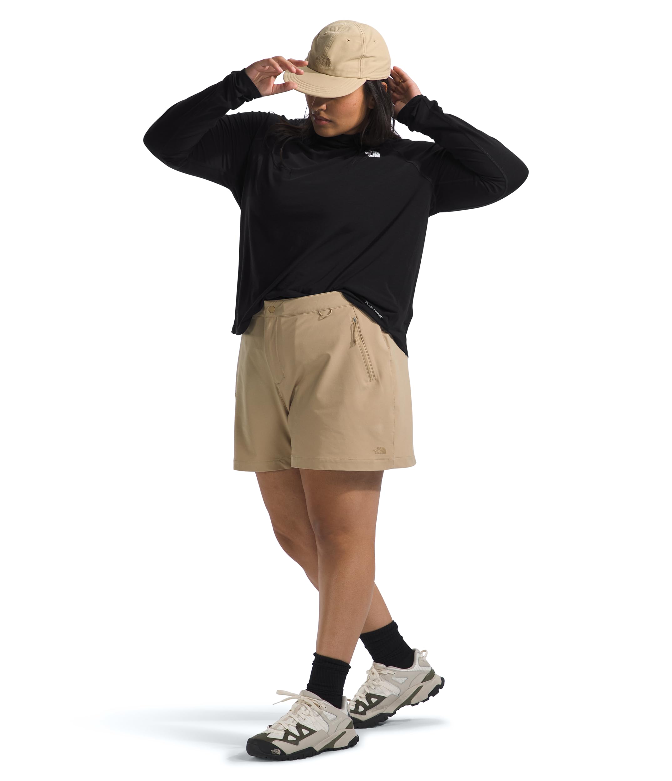 Foto 5 pulgar | Sudadera Con Capucha The North Face Adventure Sun Para Mujer Tnf Negra, Talla S - Venta Internacional.