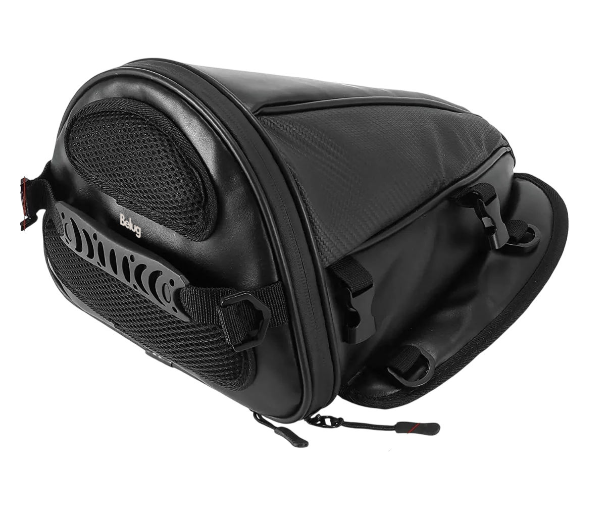 Foto 2 pulgar | Mochila Belug  Motocicleta Impermeable Maleta Trasera De Moto Negro