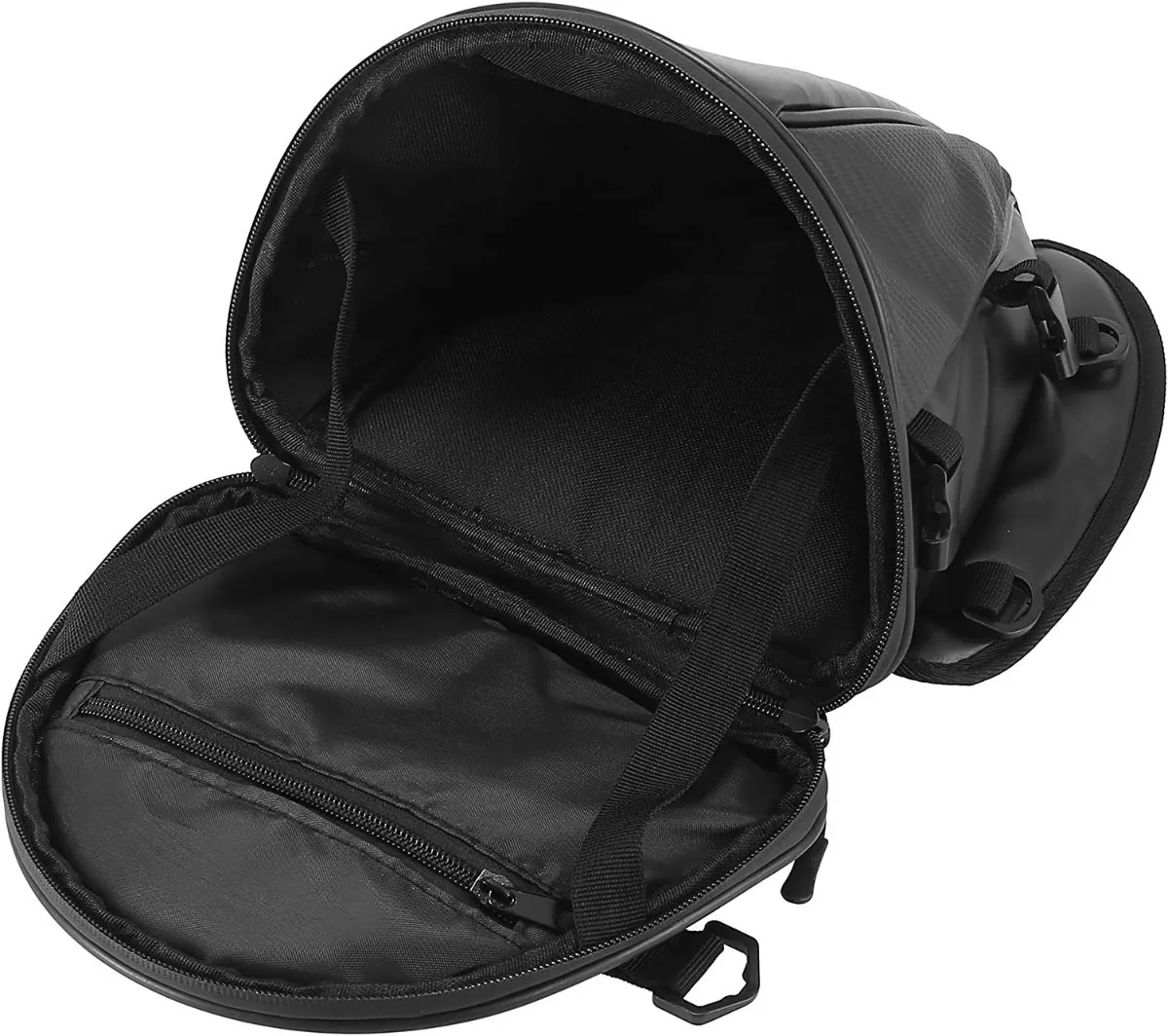 Foto 4 pulgar | Mochila Belug  Motocicleta Impermeable Maleta Trasera De Moto Negro