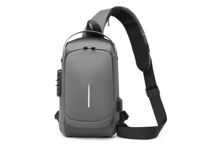Foto 1 | Mochila Xtellar Cruzada Impermeable Y Antirrobo Mochila Antirrobo Unisex