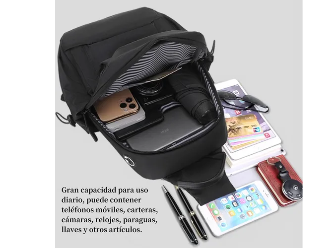 Foto 5 pulgar | Bolso Xtellar De Hombro Impermeable De Gran Capacidad, Bandolera Mul