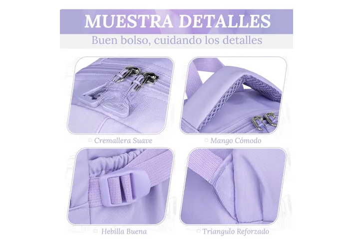 Foto 5 pulgar | Mochila Xtellar Antirrobo Para Escolar Viaje Estilo Juvenil