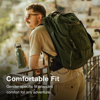 Foto 5 | Mochila De Viaje Osprey Farpoint 40l Para Hombre Tunnel Vision Grey - Venta Internacional.