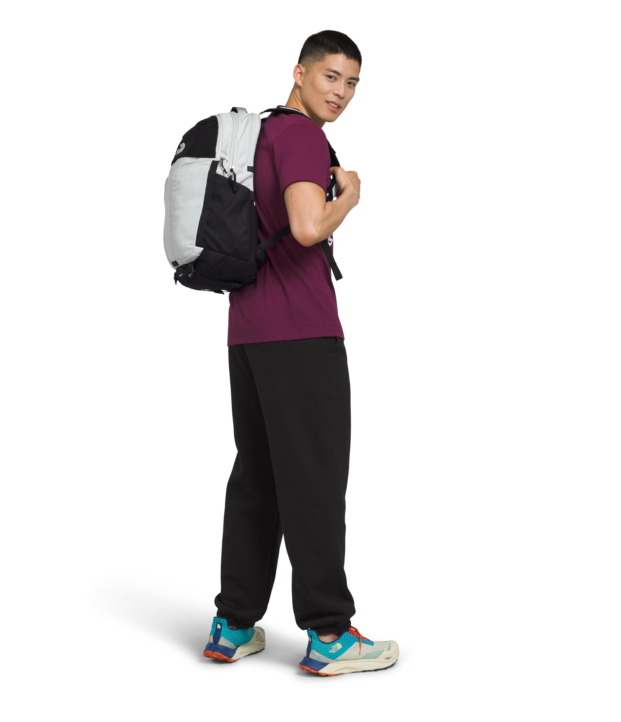 Foto 7 pulgar | Mochila The North Face Surge Commuter Laptop 31l - Gris - Venta Internacional.