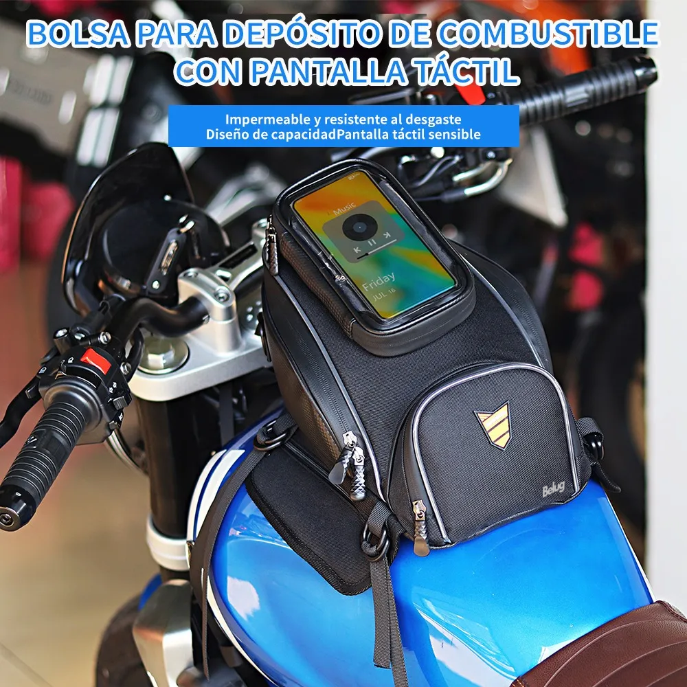 Foto 4 pulgar | Mochila Belug Impermeable para Teléfono Negro