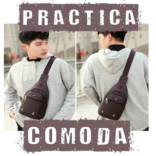 Foto 4 | Mochila Pechera Cruzada Lab.g Negro
