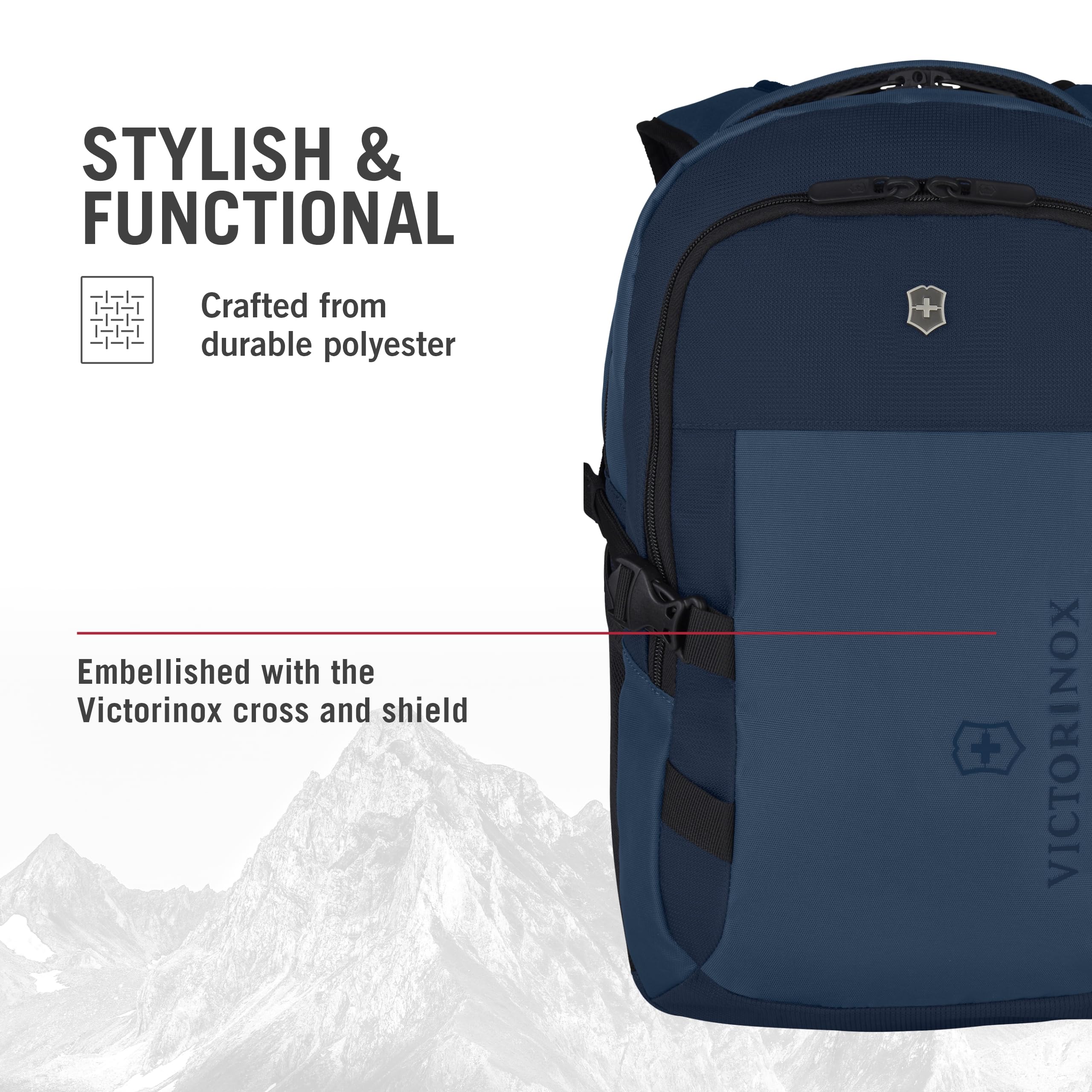Foto 6 pulgar | Mochila Victorinox Vx Sport Evo Compact 20l - Azul - Venta Internacional.